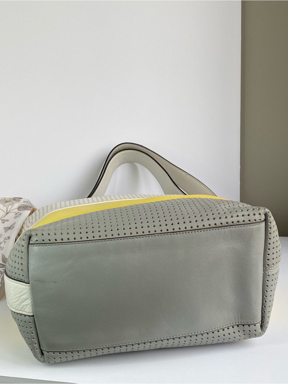Coach Legacy Perforated  Large Duffel Adjustable Shoulder Bag - Picture 12 of 14